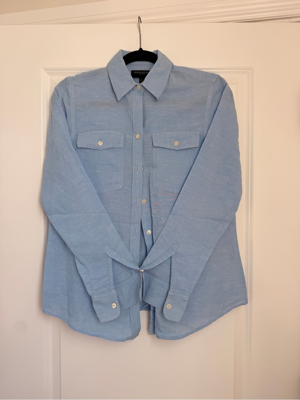 Banana Republic Light Blue Soft Wash Shirt